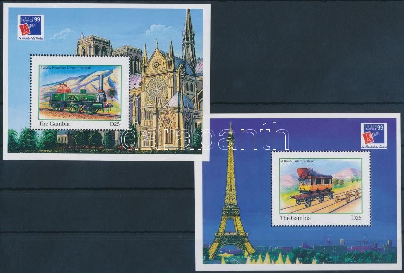 International Stamp Exhibition PHILEXFRANCE'99, Paris block set, Nemzetközi Bélyegkiállítás PHILEXFRANCE '99, Párizs blokksor