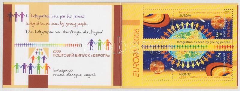 Europa CEPT, Integration stamp-booklet, Europa CEPT, Integráció bélyegfüzet