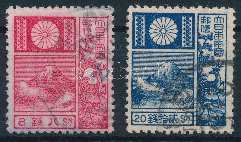 Fuji mountain closing stamps, Fudzsi hegy záróértékek