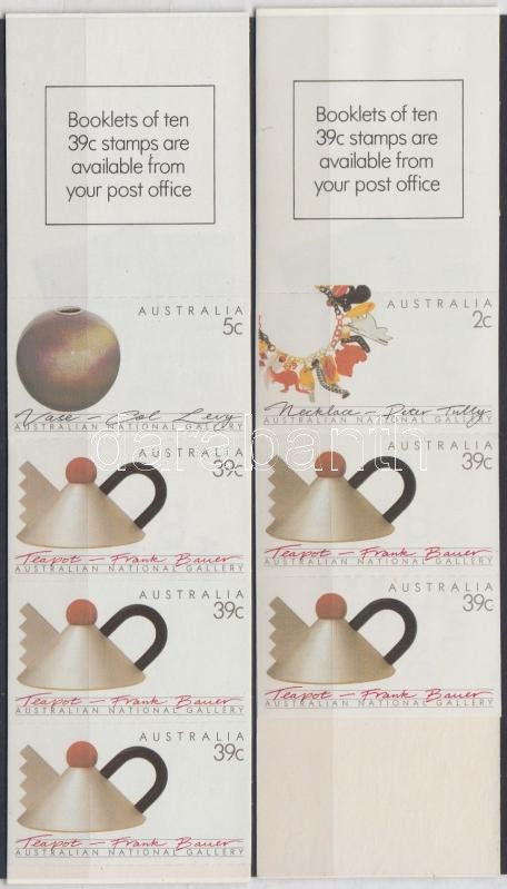 Crafts stamp-booklet pair, Kézművesség bélyegfüzetpár