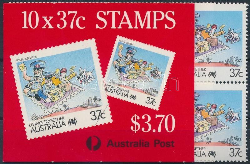 Karikatúra bélyegfüzet, Cartoon stamp booklet