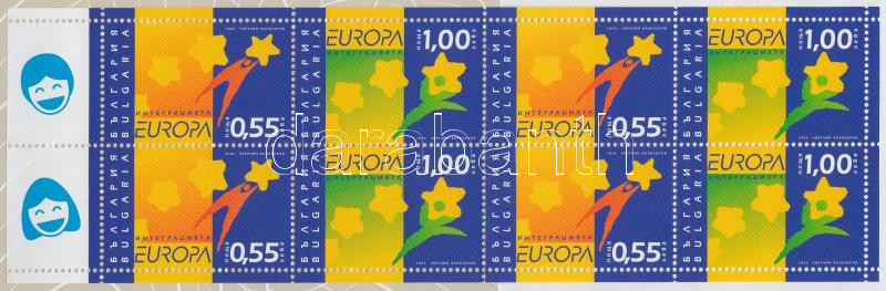 Europa CEPT, Integration stamp-booklet, Europa CEPT, Integráció bélyegfüzet