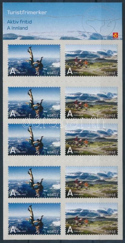 Tourism self-adhesive stamp booklet, Turizmus öntapadós bélyegfüzet