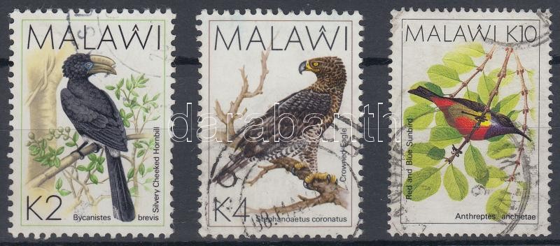 Birds closing stamp, Madarak záróértékek