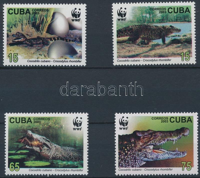 WWF: Cuban crocodile set, WWF: Kubai krokodil sor