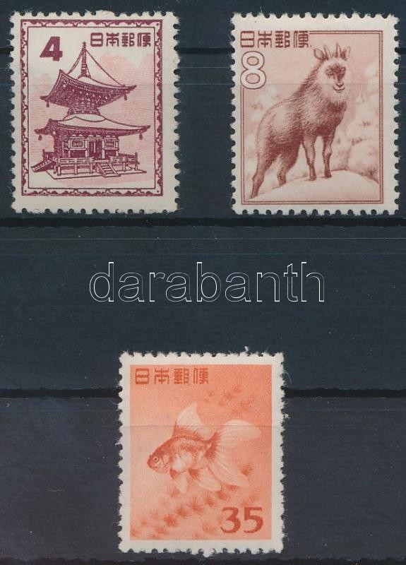 Definitive stamps, Forgalmi értékek