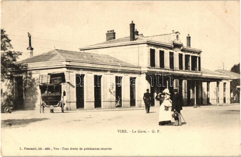 Vire; La Gare / railway station, train