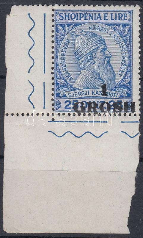 Forgalmi ívsarki bélyeg, Definitive corner stamp