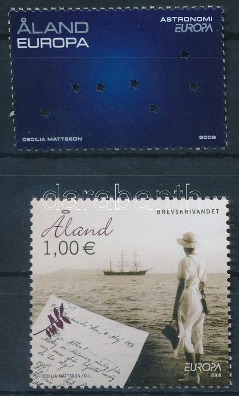 2008-2009 Europa CEPT 2 klf érték, 2008-2009 Europa CEPT 2 stamps