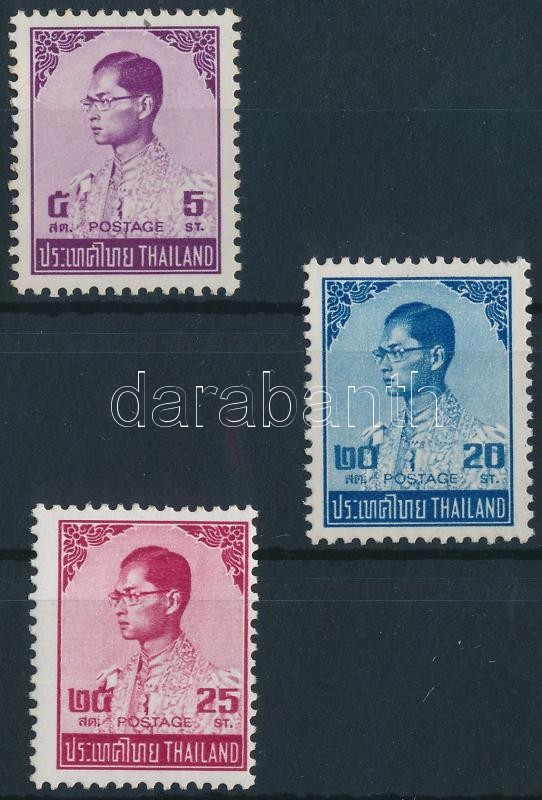 Forgalmi sor 3 értéke, Definitive 3 stamps from set