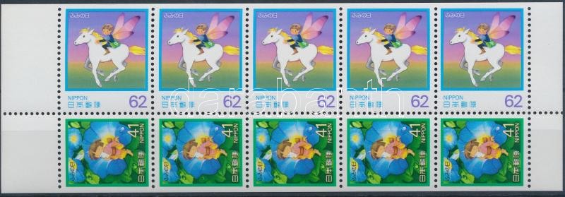 Correspondent day stampbooklet sheet, Levelezőnap bélyegfüzetlap