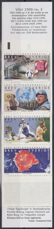 XX Century stamp booklet, XX. század bélyegfüzet