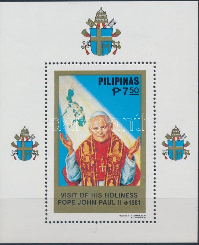 Pope John Paul II block, II. János Pál pápa blokk