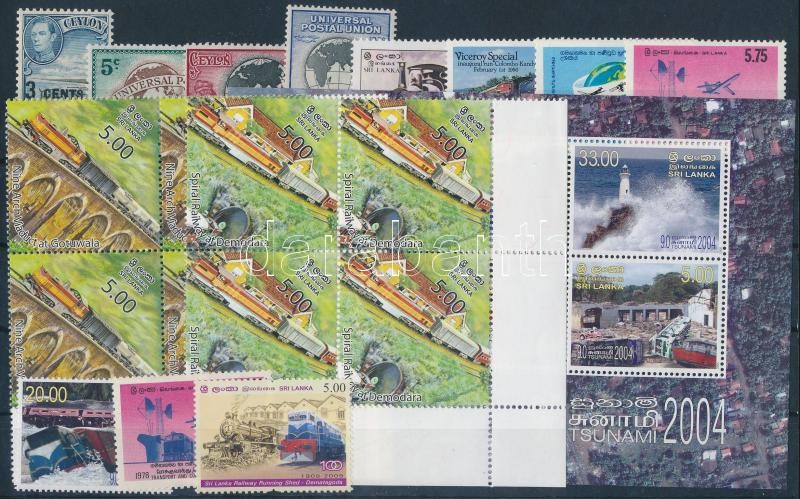 1940-2014 Transport 19 stamps with sets + block, 1940-2014 Közlekedés motívum 19 db bélyeg, közte sorok, összefüggések + blokk