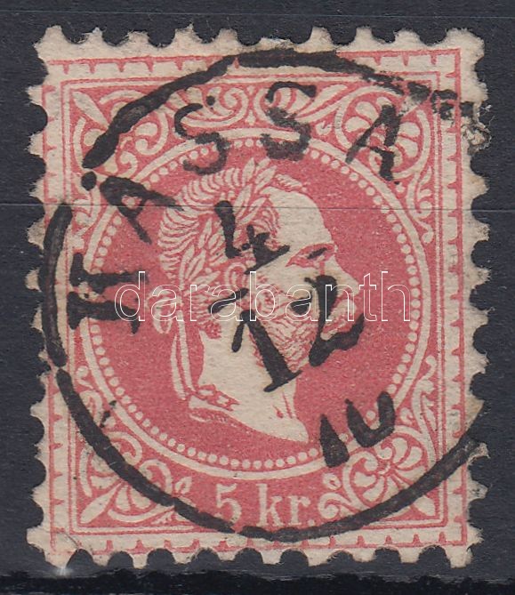 Austria-Hungary-Slovakia postmark &quot;KASSA&quot;, &quot;KASSA&quot;