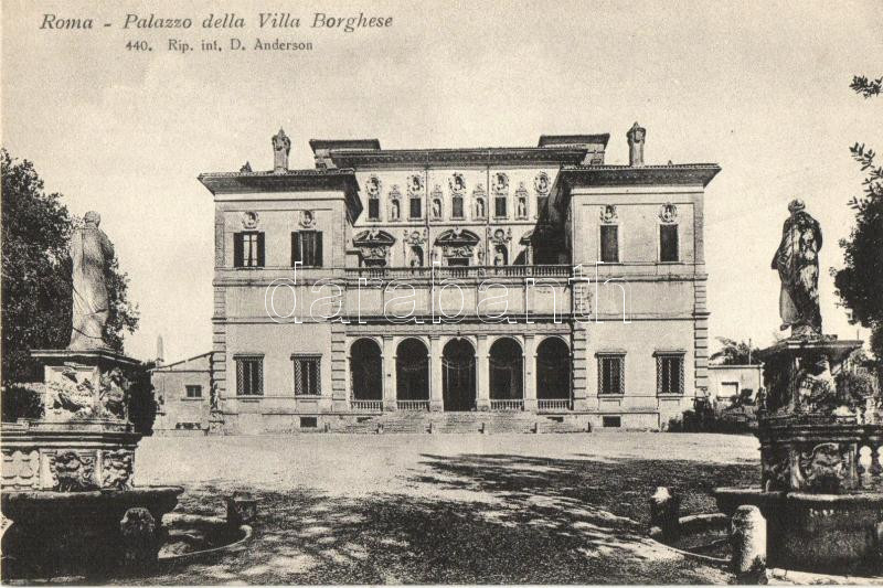 Rome, Roma, Palazzo della Villa Borghese