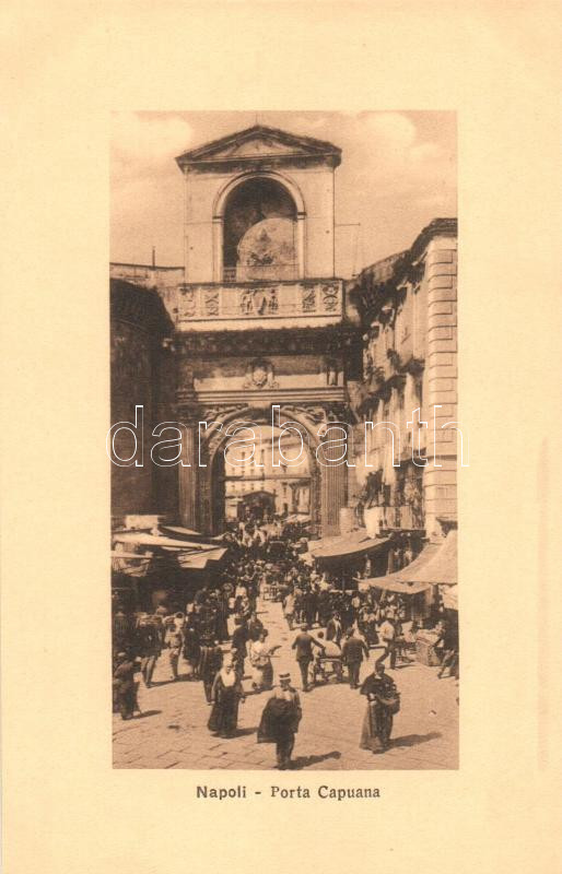 Naples, Napoli; Porta Capuana / gate