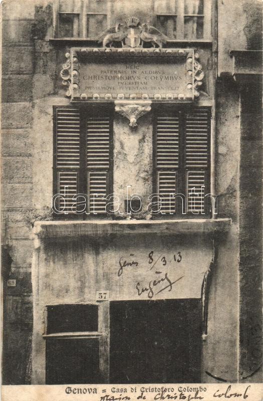 Genova; Casa di Cristoforo Colombo / Columbus house