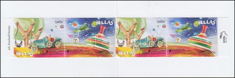 Europa CEPT, Történelmi játékok bélyegfüzet, Europa CEPT, Historical games stamp-booklet