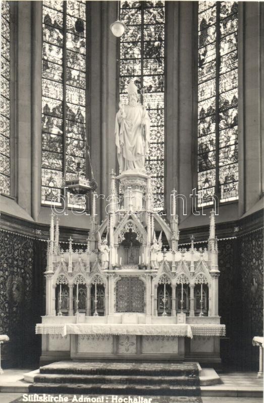 Admont, Stiftskirche, Hochaltar / church interior, high altar