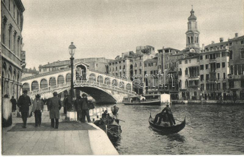 Venice, Venezia; Ponte di Rialto / bridge