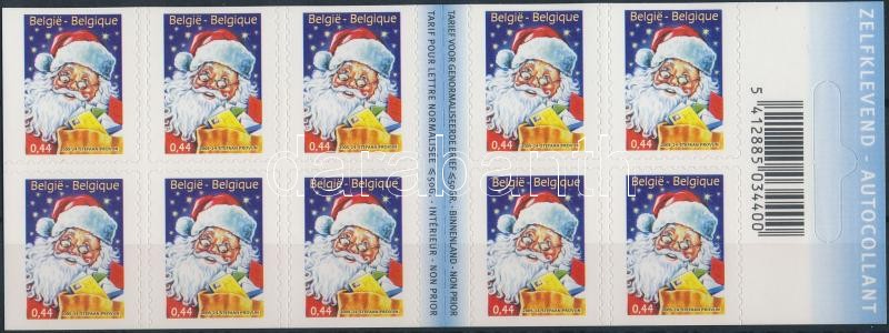 Karácsony öntapadós bélyegfüzet, Christmas self-adhesive stamp-booklet
