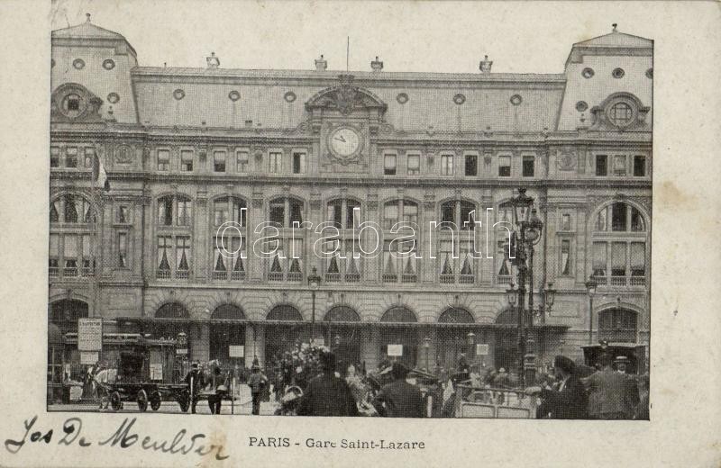 Paris,  Gare Saint Lazare / railway station