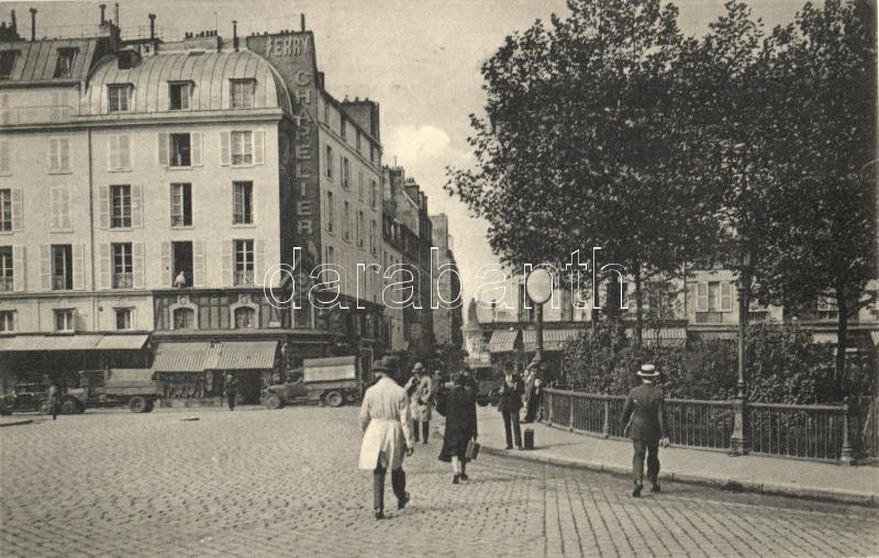 Paris, Faubourg du Temple, Square Frederick Lemaitre, Ferry Chapelier