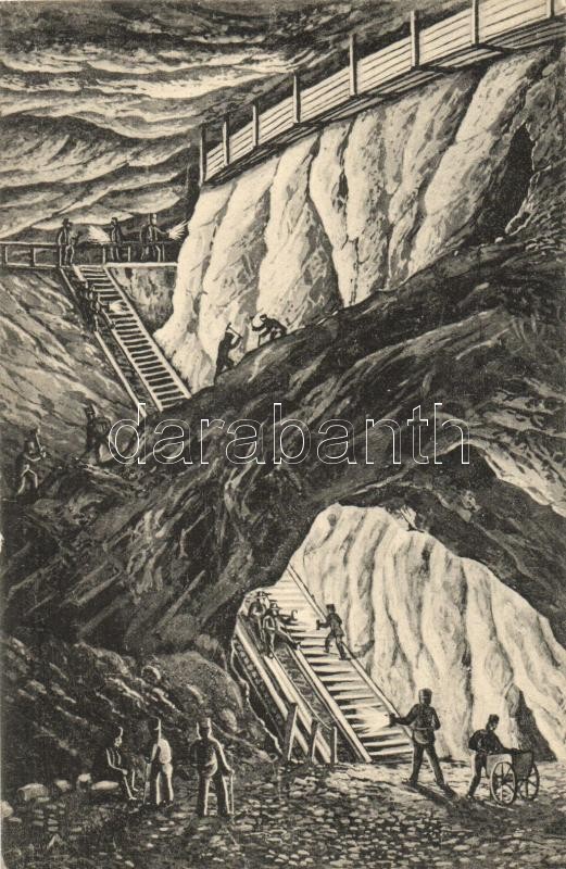 Berchtesgaden, Im Salzbergwerk, Rutschbahn / salt mine interior