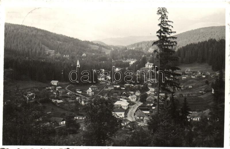 Borsec; general view, Borszék, látkép