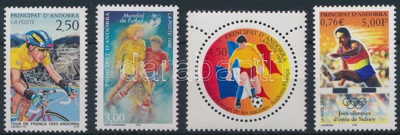 1993-2000 4 diff stamps, 1993-2000 4 klf bélyeg