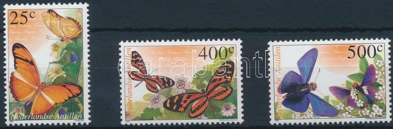 Butterfly set 3 values (missing Mi 1140), Pillangó sor 3 értéke (hiányzik Mi 1140)