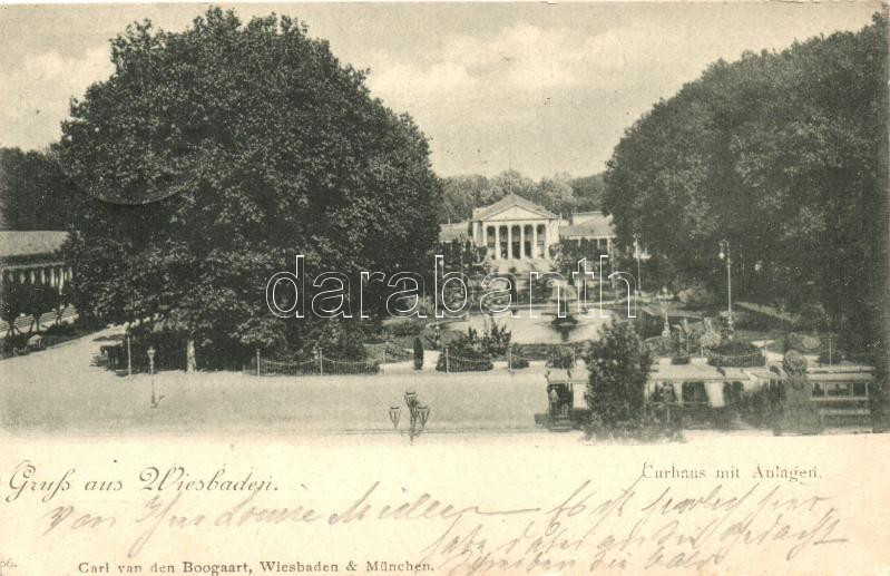 Wiesbaden, Curhaus, Anlagen / spa