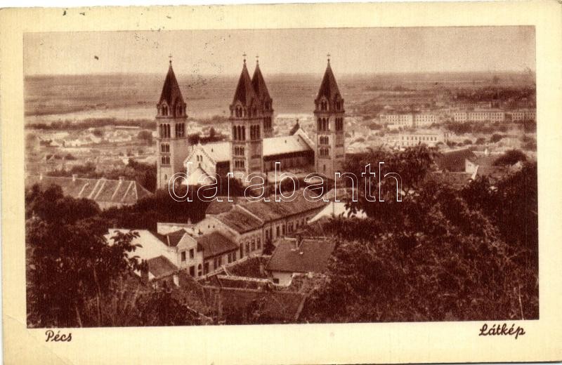 Pécs, látkép / general view