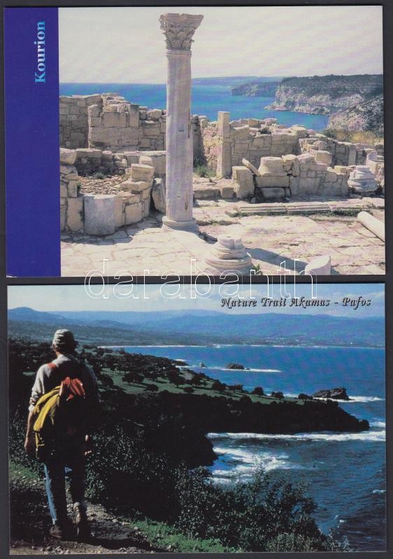 Ciprus 12 klf díjjegyes ciprusi képeslap, Cyprus 12 PS-postcard