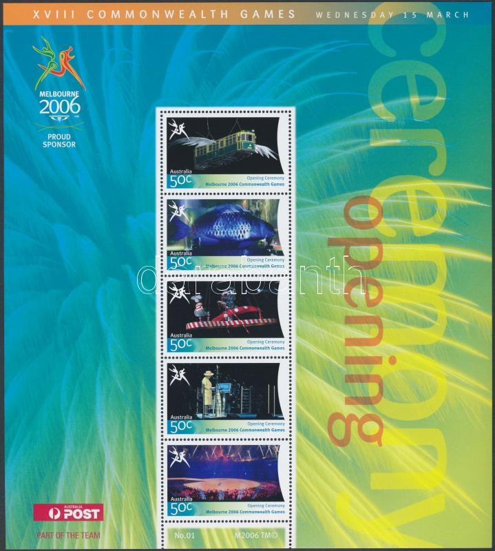 Olympics mini sheet, Olimpia kisív