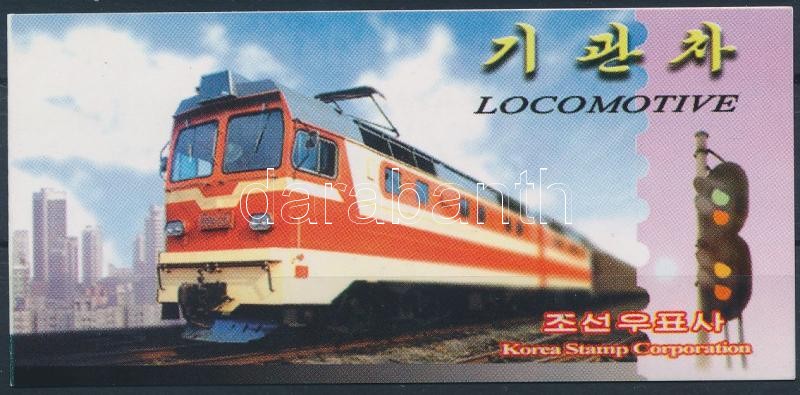 Mozdonyok bélyegfüzet, Locomotives stamp-booklet