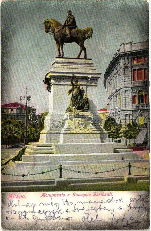 Milano, Monumento a Giuseppe Garibaldi