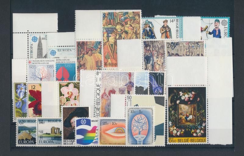1977-1984 26 stamps, 1977-1984 26 db klf bélyeg, közte teljes sorok és ívszéli értékek