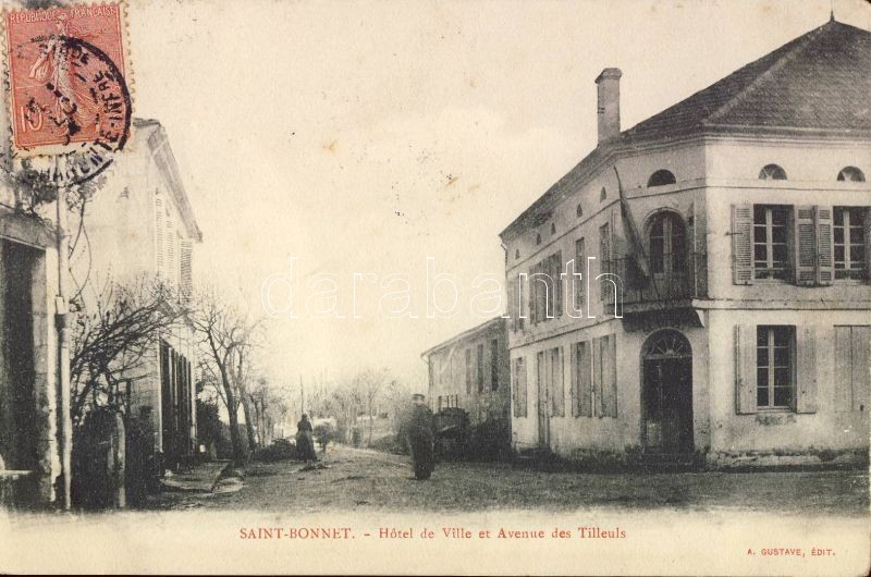 Saint-Bonnet, Hotel de Ville, Avenaue des Tilleuls