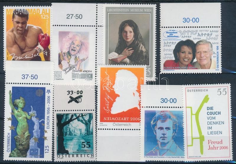 9 klf bélyeg, 9 stamps