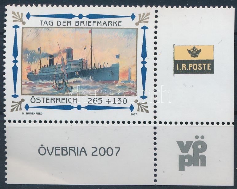 Bélyegnap ívsarki bélyeg, Stamp Day corner stamp