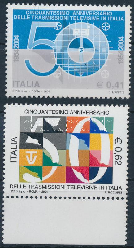 50th anniversary of Italian television set, 50 éves az olasz televízió sor