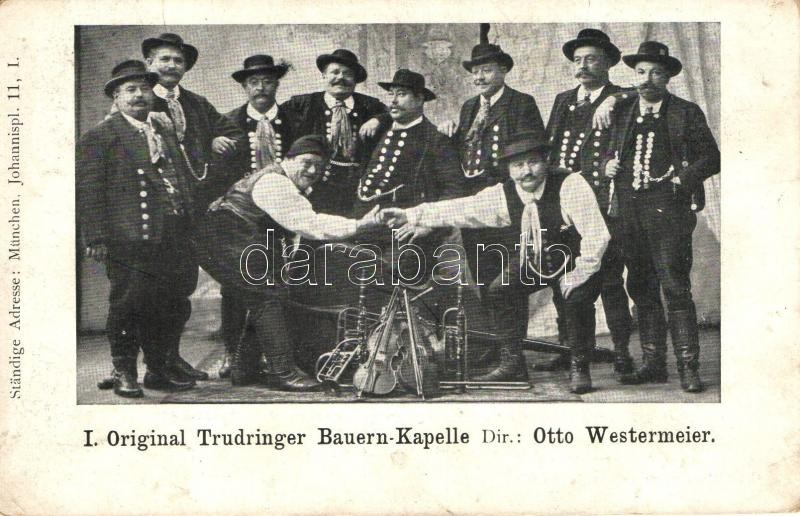 I. Original Trudringer Bauern Kapelle, Otto Westermeier / music band, Zenész banda