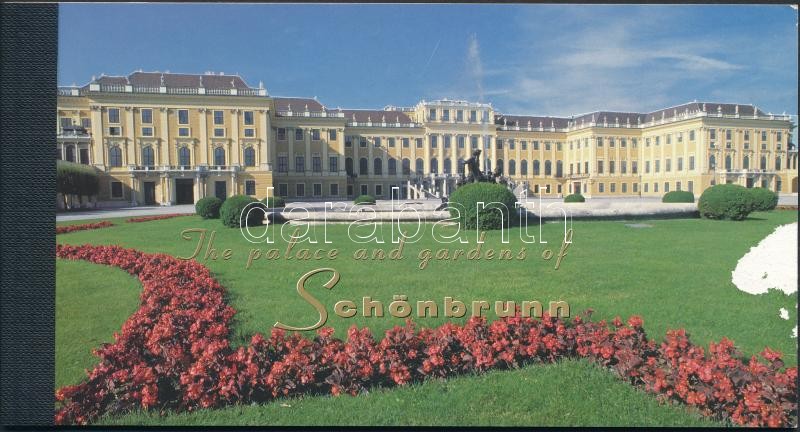 UNESCO World Heritage:Schönbrunn stamp booklet, UNESCO-világörökség: Schönbrunn bélyegfüzet