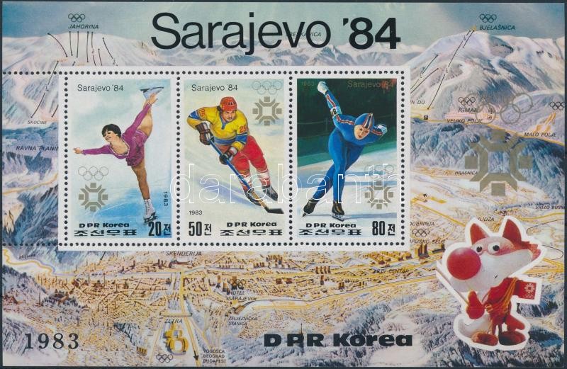 Téli olimpia Szaraejevó blokk, Winter Olympics Sarajevo block