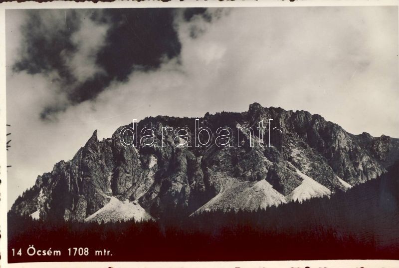 Csíki-havasok, Öcsém-tető, Mun&#539;ii Ciucului, mountain peak