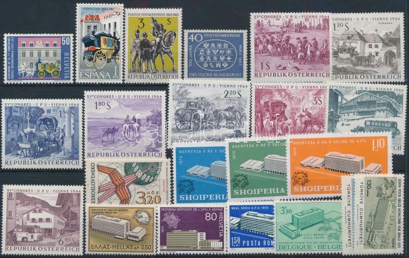 UPU 1963-1970 22 klf bélyeg, UPU 1963-1970 22 stamps