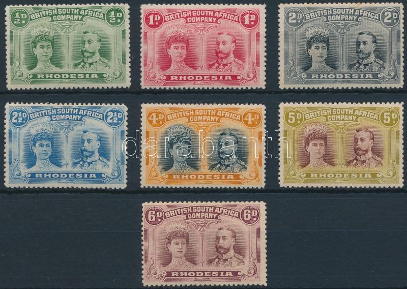 Forgalmi 7 érték, Definitive 7 stamps