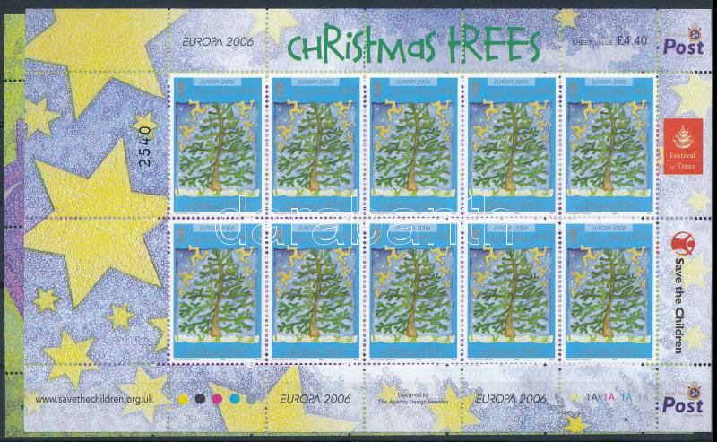 Europa CEPT; Christmas 2 mini sheets, 2006 Europa CEPT; Karácsony 2 klf kisív